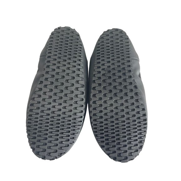 P448 Laby Slip-On Black Quilted Slippers, Size 38 (US 7.5) WORN ONCE - Picture 8 of 9